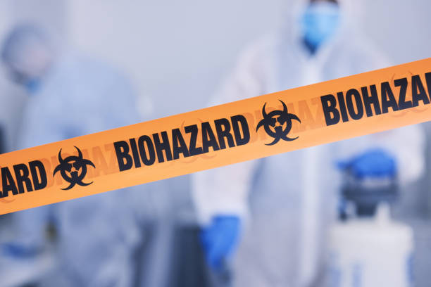 Professional Infectious Disease Decontamination technician working in Dunbarton, NH